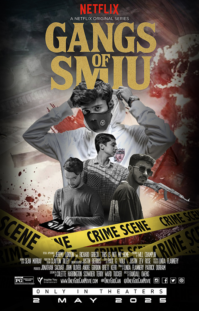 Gangs of SMIU - Film Poster by Huzaifa Riaz